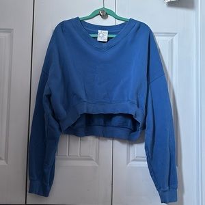 Aerie cropped sweatshirt